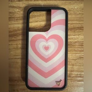 iPhone 13 Pro Wildflower rose latte love case